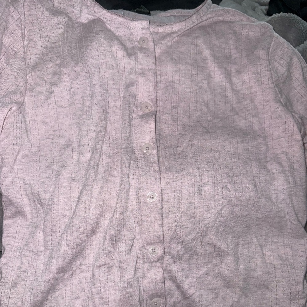 Wild Fable Light Pink Textured Top